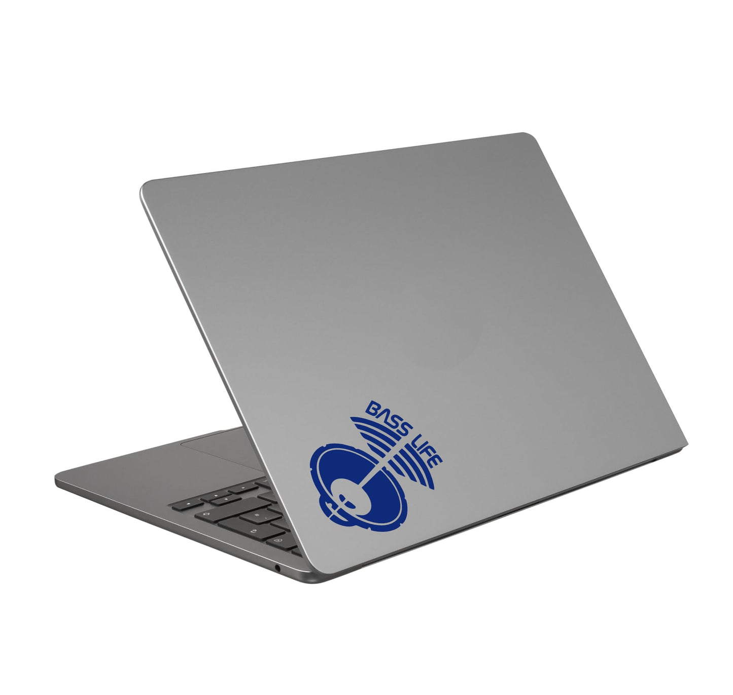 DualColorStampe® Adesivo sticker BASS LIFE stickers per computer dj console bassi per auto 4x4 moto decalcomania cod.0404