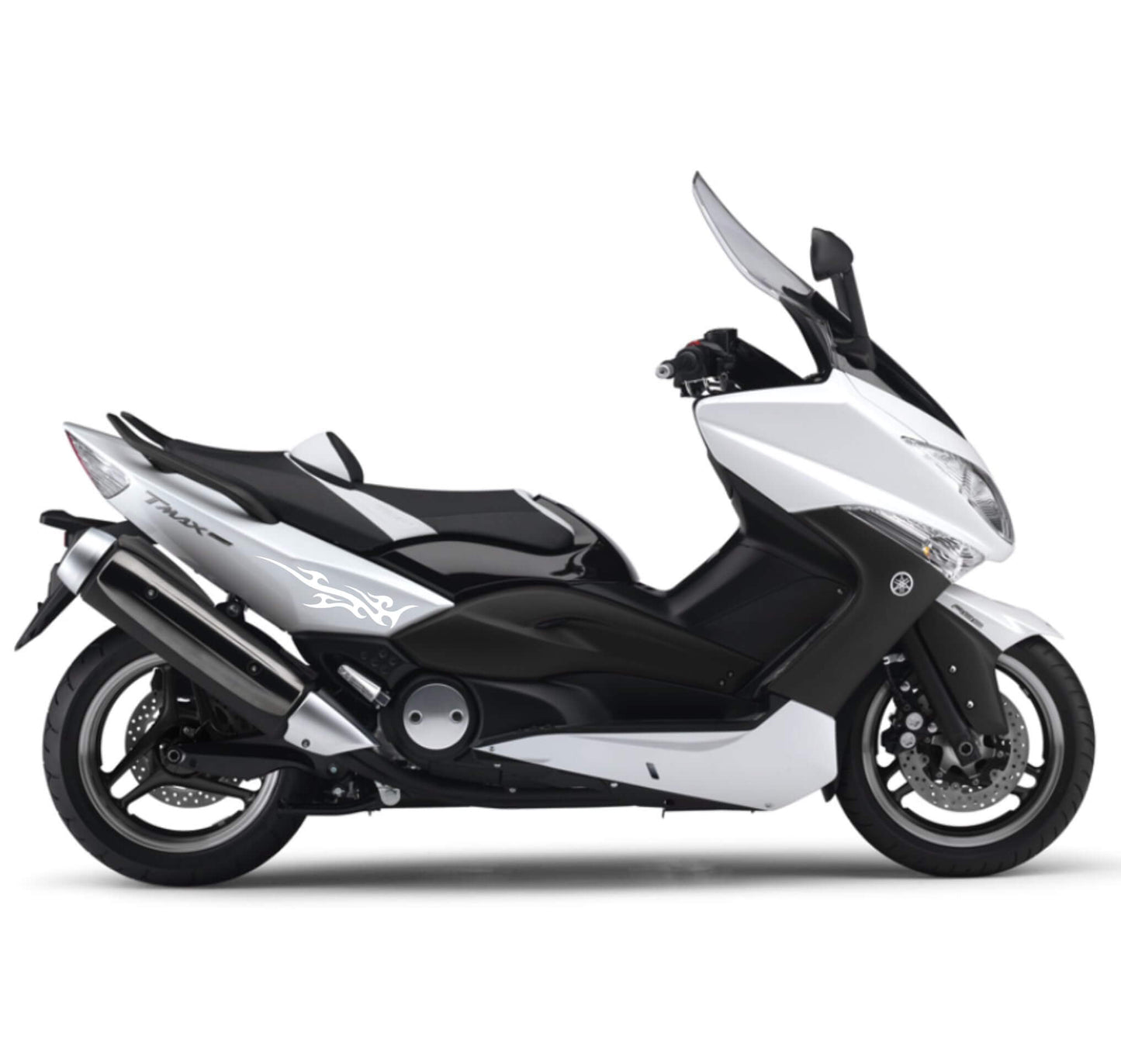 DualColorStampe Adesivi Compatibili con Yamaha Tmax 500 2008-2012 T-MAX Set Adesivi per carena kit sticker per moto COD.M0307