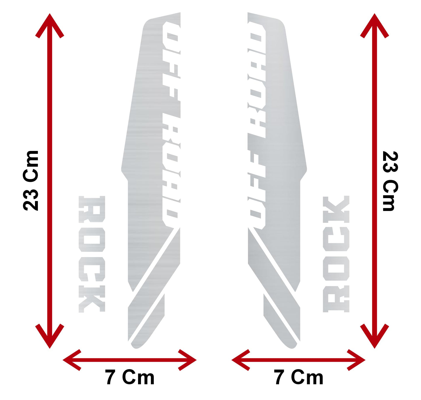Kit completo Adesivi Cerchi Bici MTB 26'' - 27,5'' - 28-29'' Pollici, adesivi forcella MTB, adesivi telaio MTB off road Stickers decal - B0068