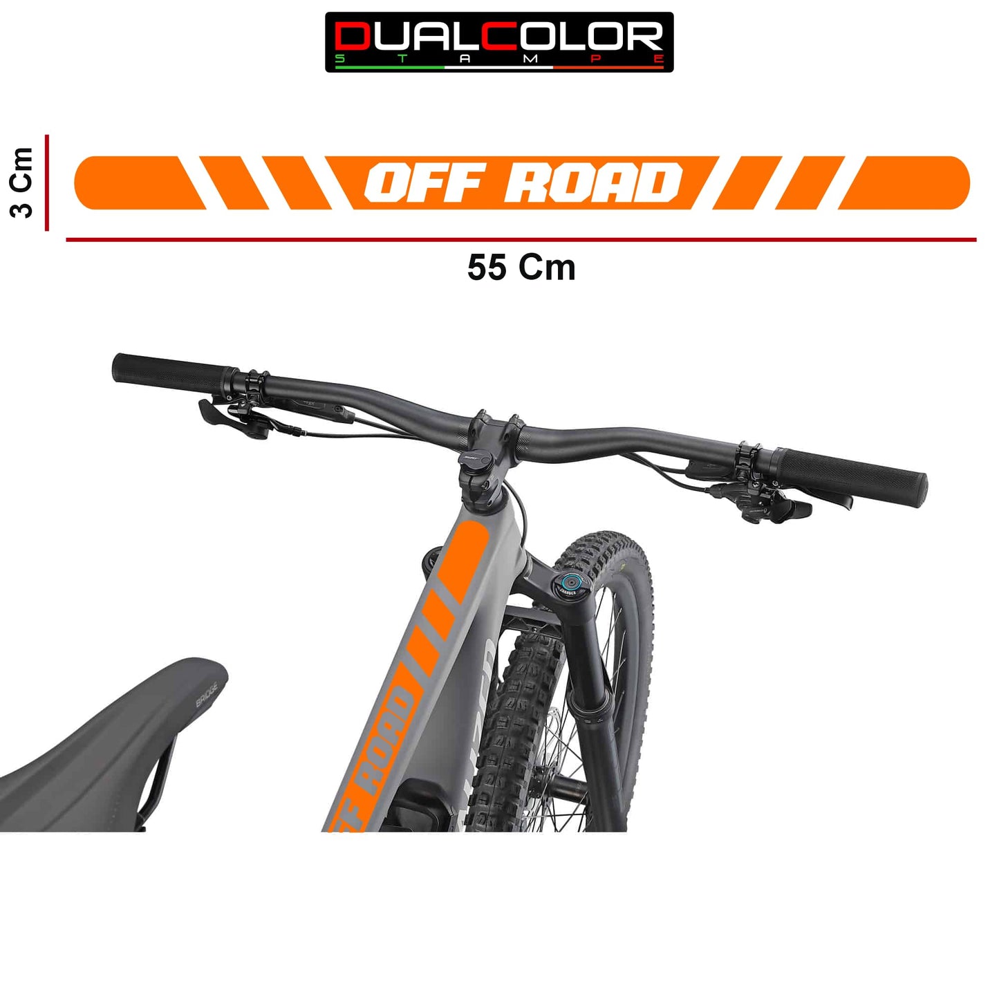 Kit completo Adesivi Cerchi Bici MTB 26'' - 27,5'' - 28-29'' Pollici, adesivi forcella MTB, adesivi telaio MTB off road Stickers decal - B0068