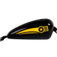 DualColorStampe 2 Adesivi Stickers compatibili con Harley Davidson per serbatoio 12 24 litri Moto Custom M0141