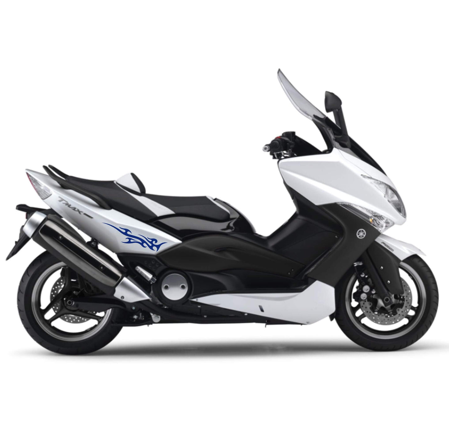 DualColorStampe Adesivi Compatibili con Yamaha Tmax 500 2008-2012 T-MAX Set Adesivi per carena kit sticker per moto COD.M0307