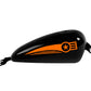 DualColorStampe 2 Adesivi Stickers compatibili con Harley Davidson per serbatoio 12 24 litri Moto Custom M0141