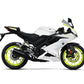 DualColorStampe Confezione Adesivi Set Completo di Cerchi Strisce per Moto per 2 Ruote da 17'' pollici strips Design Racing NAPOLI D0116