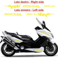  set adesivi decal vinile