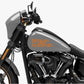 DualColorStampe® Adesivi Compatibili con Harley-Davidson fear the reaper skull teschio serbatoio Set 2 stickers Moto Motorbike COD. M0352
