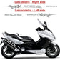  set adesivi decal vinile