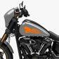 DualColorStampe® Adesivi Compatibili con Harley-Davidson fiamma tribale stella militare serbatoio Set 2 stickers Moto Motorbike COD. M0353