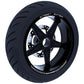 DualColorStampe Confezione Adesivi Set Completo di Cerchi Strisce per Moto per 2 Ruote da 17'' pollici strips Design Racing STREET EATER D0118