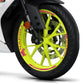 DualColorStampe Confezione Adesivi Set Completo di Cerchi Strisce per Moto per 2 Ruote da 17'' pollici strips Design Racing NAPOLI D0116