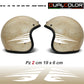 Adesivi Casco Moto – Strisce Sportive Universali | Stickers Helmet Personalizzabili in Vinile Impermeabile – Colore a Scelta C0074