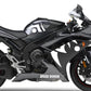 DualColorStampe Adesivi compatibili con Yamaha R1 YZF (2009-2011) grafica carena moto Adesivo per Moto Impermeabile Stickers decal vinile M0325