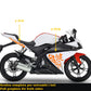 DualColorStampe Adesivi compatibili con Yamaha YZF-R125 Tribali 2014-2018 | Decalcomanie Carena Moto DX-SX M0174