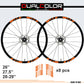 DualColorStampe Adesivi Cerchi Bici 26'' - 27,5'' - 28-29'' Pollici Ruota Bici MTB Bike Stickers Cerchi MTB - B0201