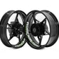 DualColorStampe Adesivi interno cerchi moto 17 POLLICI decal stickers cerchioni gomme strisce moto ADRENALINE COD.D0107