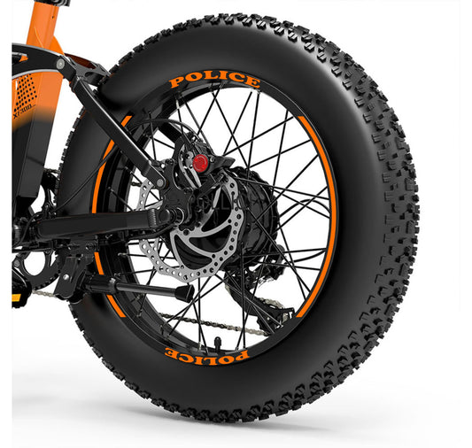 DualColorStampe Adesivi Cerchi Bici FAT BIKE 20'' - Stickers per Ruote Fat Bike MTB, Accessori Bici COD. B0205