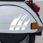 DualColorStampe Adesivi Compatibili con PIAGGIO VESPA 1981 PX 125 GTS 300 super GTV 300 GTV250 GTV125 M0334
