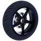 DualColorStampe Set di Strisce Cerchi Moto per 2 Ruote da 15" a 19" Pollici - Stickers Ruote Moto - Adesivi Cerchi Moto - Design Racing D0115