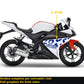 DualColorStampe Adesivi Compatibili con Yamaha YZF-R125 R125 (2014-2018) stickers carena moto grafica decal decalcomania M0168