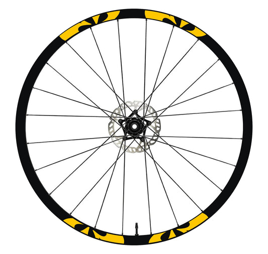 DualColorStampe Adesivi Cerchi Bici 26'' - 27,5'' - 28-29'' Pollici Ruota Bici MTB Bike Stickers Cerchi MTB - B0201