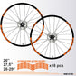 Adesivi Cerchi Bici 26'' - 27,5'' - 28-29'' Pollici Ruota Bicicletta MTB Bike Stickers Cerchi MOUNTAIN BIKE B0211