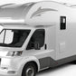 Adesivi stickers camper frase DELFINO ANIMALE mare frasi -caravan roulotte- accessori grafiche fiancata scegli colore cod. 0425 (cm 56 x 19,5)