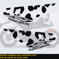 DualColorStampe Adesivi Compatibili con Yamaha YZF-R125 R125 (2014-2018) stickers carena moto grafica decal decalcomania M0168