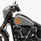 DualColorStampe® Adesivi Compatibili con Harley-Davidson bussola rosa dei venti serbatoio Set 2 stickers Moto Motorbike COD. M0357
