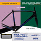 Set 6 Adesivi Stickers Decal Telaio Bici Bicicletta Kit adesivi telaio MTB BDC Universale Protezione COD. B0196
