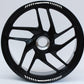 DualColorStampe Set di Strisce Cerchi Moto per 2 Ruote da 17" Pollici | Adesivi Ruote Moto | Adesivi Cerchi Moto Resiste a Pioggia e Sole | Design Racing D0127