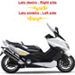 DualColorStampe Adesivi Compatibili con Yamaha Tmax 500 2008-2012 T-MAX Set Adesivi per carena kit sticker per moto COD.M0307