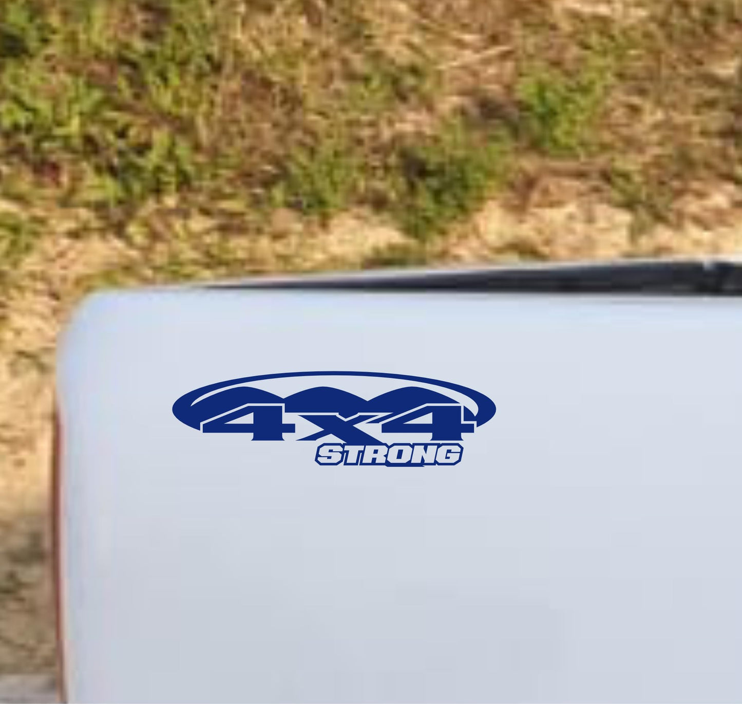 DualColorStampe® Adesivi 4x4 per Pickup e Auto - Resistenti e Impermeabili - Ideali per Tutti i Modelli - Set da 2 Pezzi decal auto tuning 0420