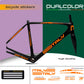 DualColorStampe Set 11 Adesivi Stickers Decal Telaio Bici Bicicletta adesivi telaio MTB BDC Universale Protezione frame B0176
