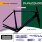 Set 7 Adesivi Stickers Decal Telaio Bici Bicicletta Kit adesivi telaio MTB BDC Universale Protezione WILLINGEN COD. B0186