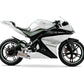 DualColorStampe Adesivi Compatibili con Yamaha YZF-R125 | decal stickers Moto Carena (DX-SX) adesivi personalizzati stelle colore a scelta M0128