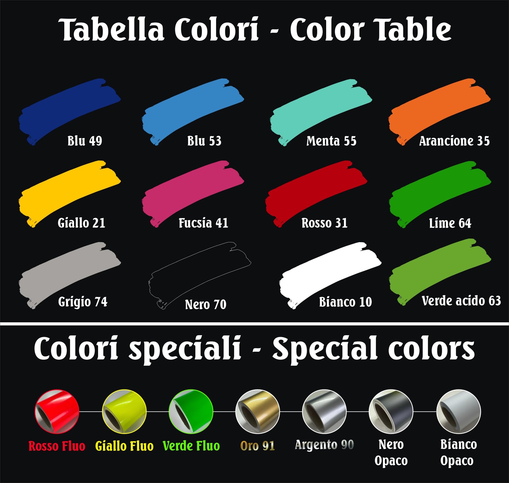 set adesivi decal vinile