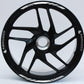 DualColorStampe Confezione Adesivi Set Completo di Cerchi Strisce per Moto per 2 Ruote da 17'' pollici strips Design Racing ABRUZZO D0117