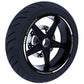 DualColorStampe Set di Strisce Cerchi Moto per 2 Ruote da 15" a 19" Pollici - Stickers Ruote Moto - Adesivi Cerchi Moto - Design Racing D0115