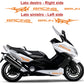  set adesivi decal vinile