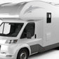 Adesivi stickers camper frase DELFINO ANIMALE mare frasi -caravan roulotte- accessori grafiche fiancata scegli colore cod. 0425 (cm 56 x 19,5)