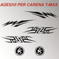  set adesivi decal vinile