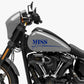 DualColorStampe® Adesivi Compatibili con Harley-Davidson Tribale MISS ROAD serbatoio DX-SX stickers Moto Motorbike COD. M0351