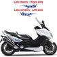 DualColorStampe Adesivi Compatibili con Yamaha Tmax 500 2008-2012 T-MAX Set Adesivi per carena kit sticker per moto COD.M0307