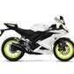 DualColorStampe Confezione Adesivi Set Completo di Cerchi Strisce per Moto per 2 Ruote da 17'' pollici strips Design Racing NAPOLI D0116
