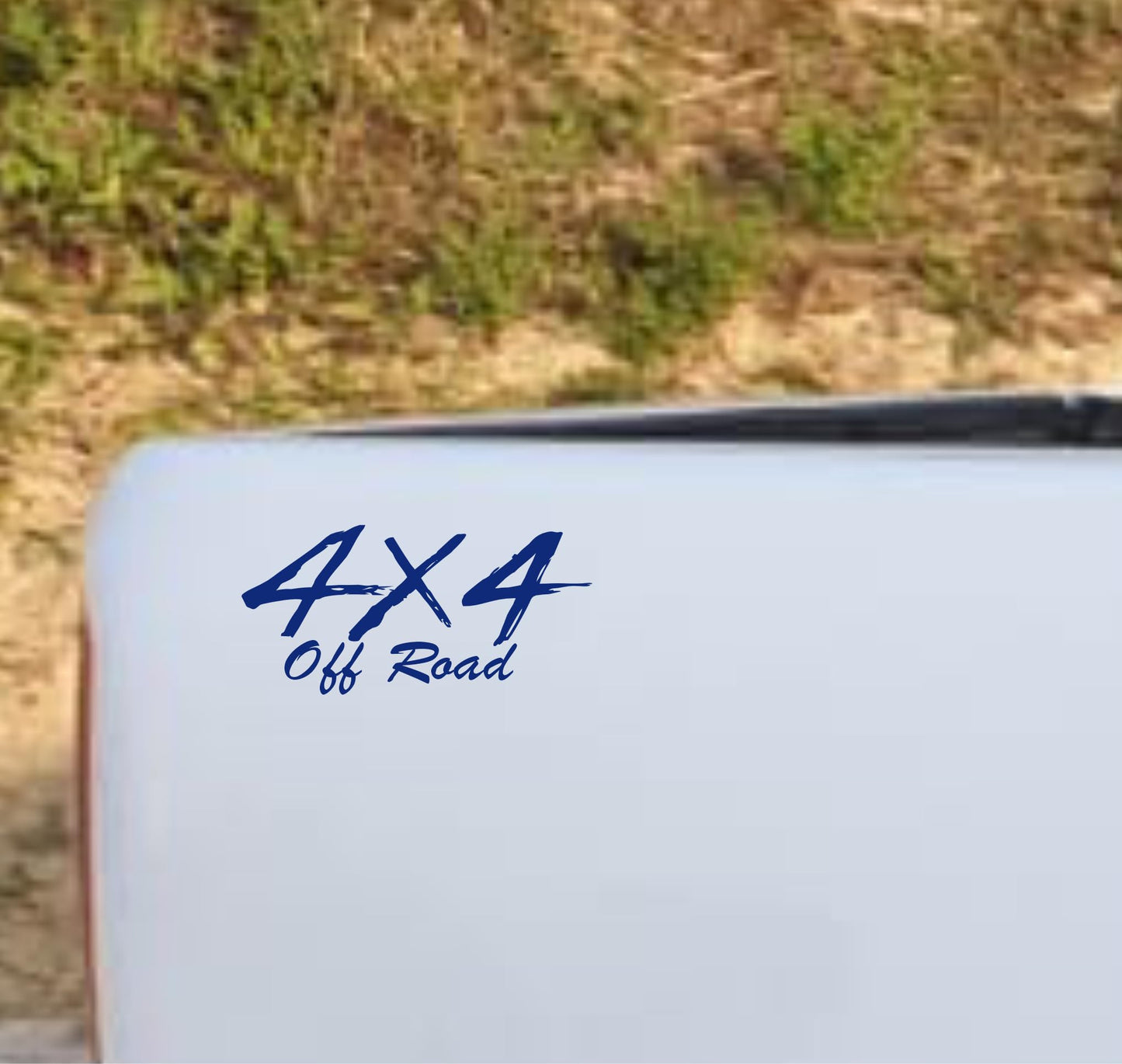 DualColorStampe® Adesivi 4x4 off road per Pickup e Auto - Resistenti e Impermeabili - Ideali per Tutti i Modelli - Set da 2 Pezzi decal auto tuning 0421