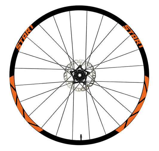 Adesivi Cerchi Bici 26'' - 27,5'' - 28-29'' Pollici Ruota Bicicletta MTB Bike Stickers Cerchi MOUNTAIN BIKE B0211