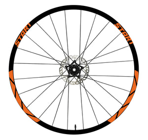 Adesivi Cerchi Bici 26'' - 27,5'' - 28-29'' Pollici Ruota Bicicletta MTB Bike Stickers Cerchi MOUNTAIN BIKE B0211