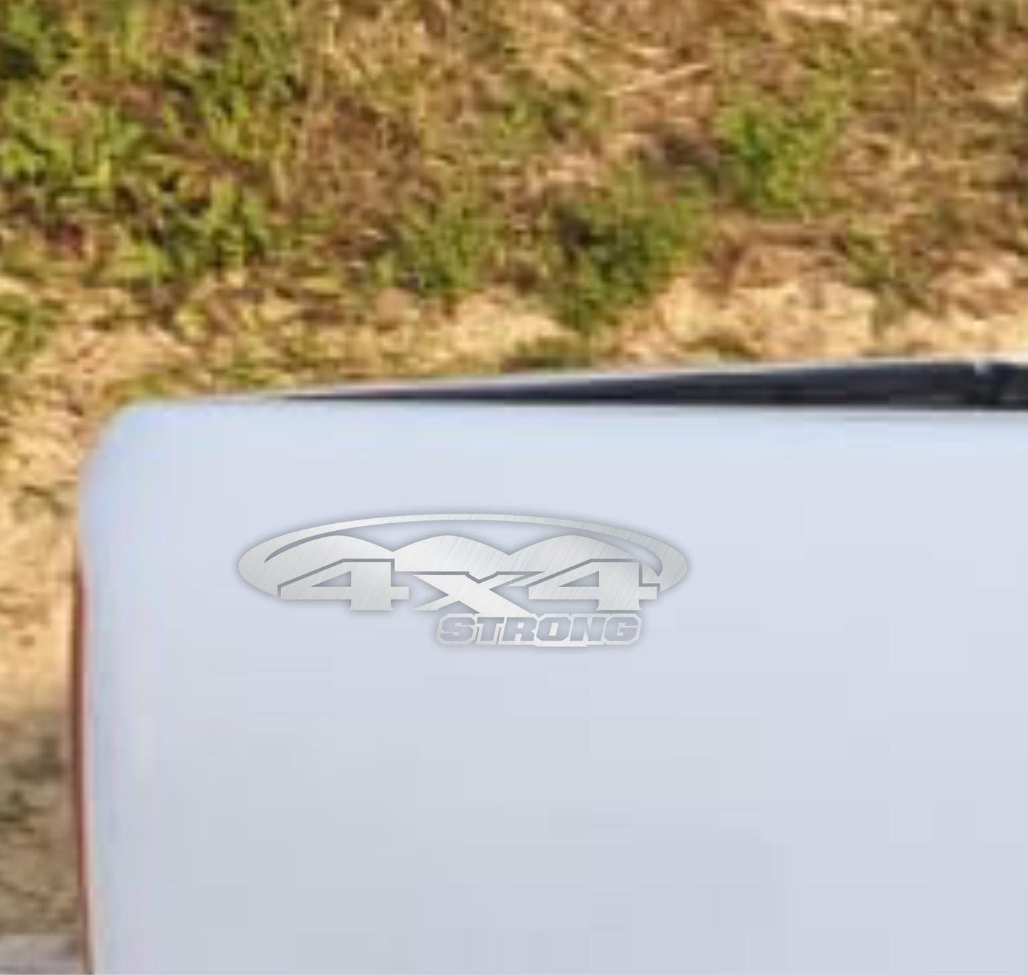 DualColorStampe® Adesivi 4x4 per Pickup e Auto - Resistenti e Impermeabili - Ideali per Tutti i Modelli - Set da 2 Pezzi decal auto tuning 0420