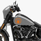 DualColorStampe® Adesivi Compatibili con Harley-Davidson TESCHIO skull serbatoio Set 2 stickers Moto Motorbike COD. M0358