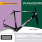 DualColorStampe Set 11 Adesivi Stickers Decal Telaio Bici Bicicletta adesivi telaio MTB BDC Universale Protezione frame B0176